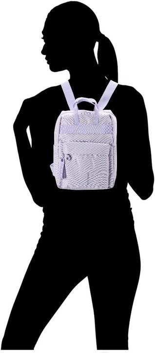 Actual product image Mandarina Duck Lightweight Versatile Backpack with Color-Changing Effect and Tablet Holder