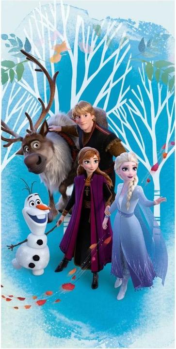 Disney Frozen - Serviette de plage (140 x 70 cm)