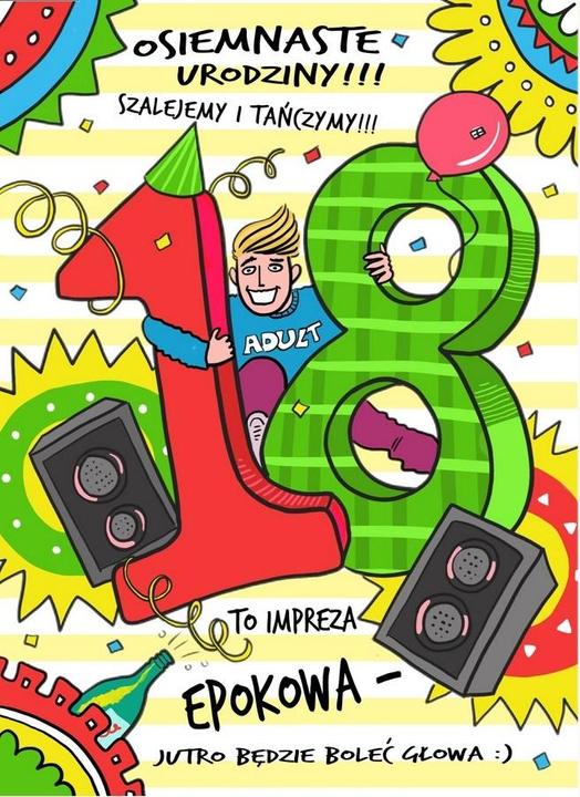 Produktbild Karte B6 Geburtstag - 18. Junge 2 (1 Stk.)