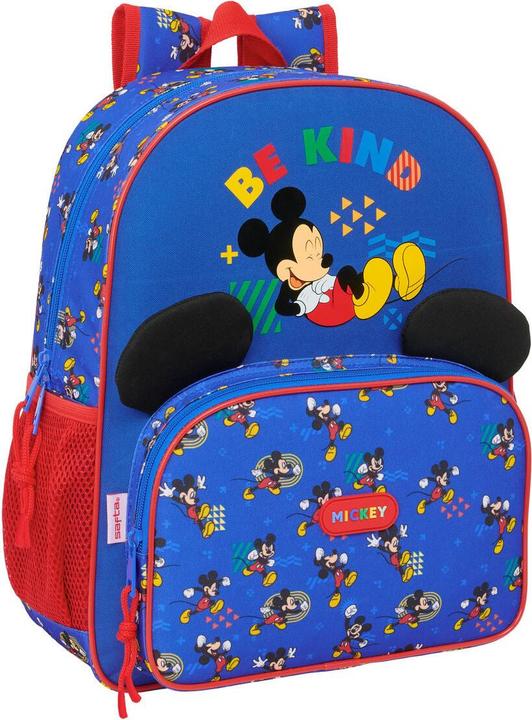Actual product image Mickey Mouse Club House Schulrucksack Mickey Mouse Clubhouse Today Blau 32 x 38 x 12 cm