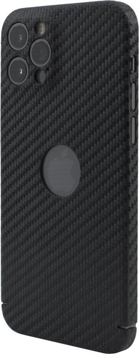 Actual product image Nevox Back Cover Carbon Series Logo iPhone 14 Pro Max Black (Apple iPhone 14 Pro Max)