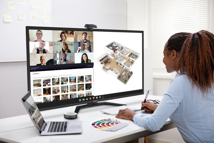 Actual product image iiyama ProLite X4373UHSU-B1 (3840 x 2160 Pixels, 43")