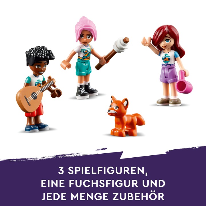 Produktbild LEGO Gemütliche Hütten im Abenteuercamp (42624, LEGO Friends)