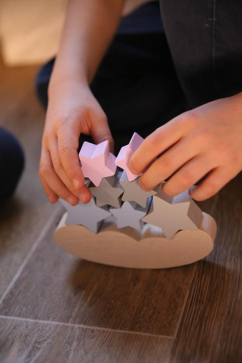 Actual product image Selecta Spielzeug Stacking game starry sky