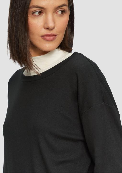 Image du produit S.Oliver Sweatshirt Sweatshirt mit Faltendetail am Ärmel (34)