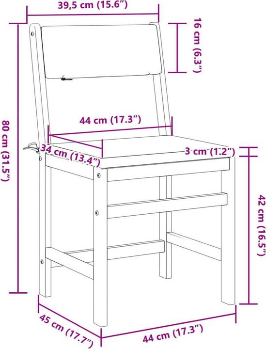 Produktbild vidaXL Tony