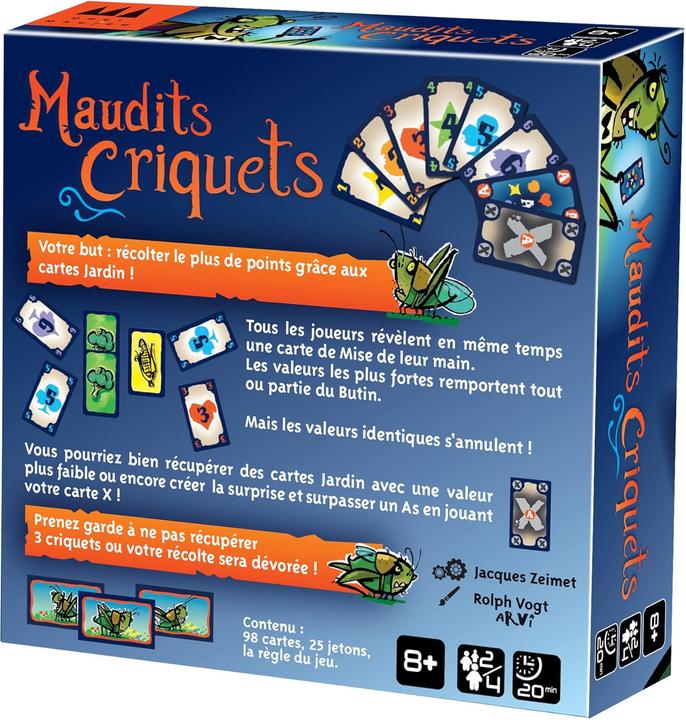 Actual product image Gigamic Maudits Criquets (f) (French)