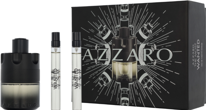 Immagine prodotto Azzaro The Most Wanted Intense EDT Set regalo da 100ml e mini EDT 2 x 10ml 100ml (Eau de toilette, 120 ml)