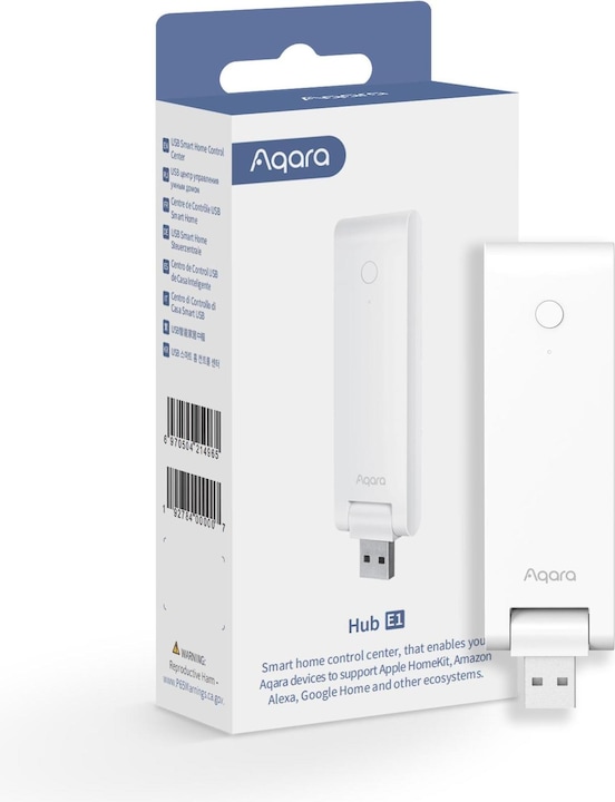 Actual product image Aqara Zigbee WiFi USB Hub E1