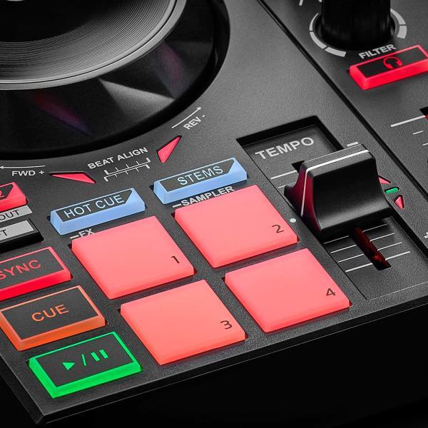 Produktbild Hercules DJ Inpulse 200 MK2 mit Ständer Silber