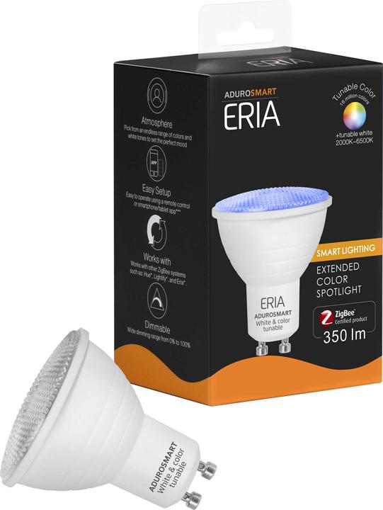 Actual product image AduroSmart Illuminant GU10 (GU10, 45 W, 350 lm, 1 x, F)