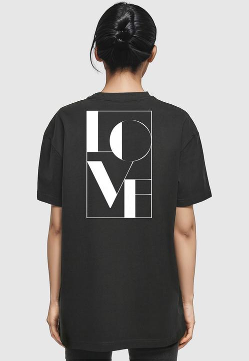 Produktbild Merchcode Ladies Love Oversized Boyfriend Tee - 118331 (4XL)