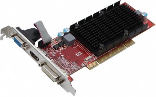Actual product image Club 3D 3D HD 5450 PCI Edition (0.51 GB)