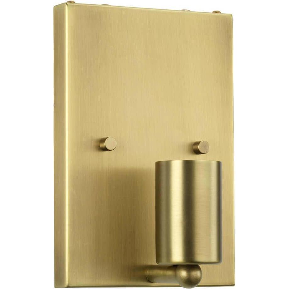 Thumbnail - Elstead Lighting, Wandleuchte + Deckenleuchte, Riley Wandleuchte E27 Small Gealtertes Messing Elfenbein (E27)