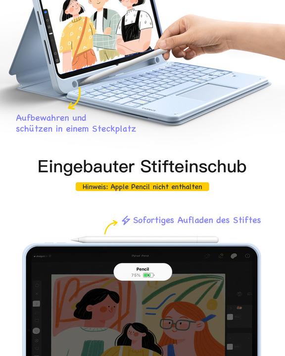 Actual product image Inateck KB09123 (DE)