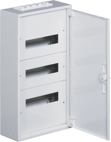 Actual product image Hager IP30 3 x 12 modular distribution box (FW312WT)