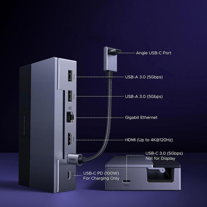 Produktbild Ugreen Docking Station 6in1 USB-C (USB-C, 6 Ports)