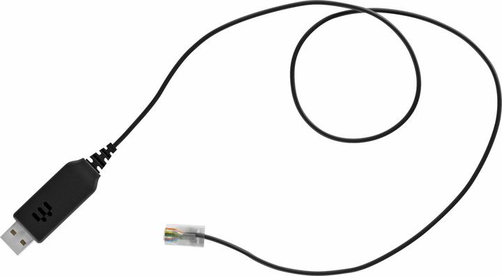 EPOS CEHS-CI 02 Elektronischer Hook-Switch Adapter für Headset, VoIP-Telefon