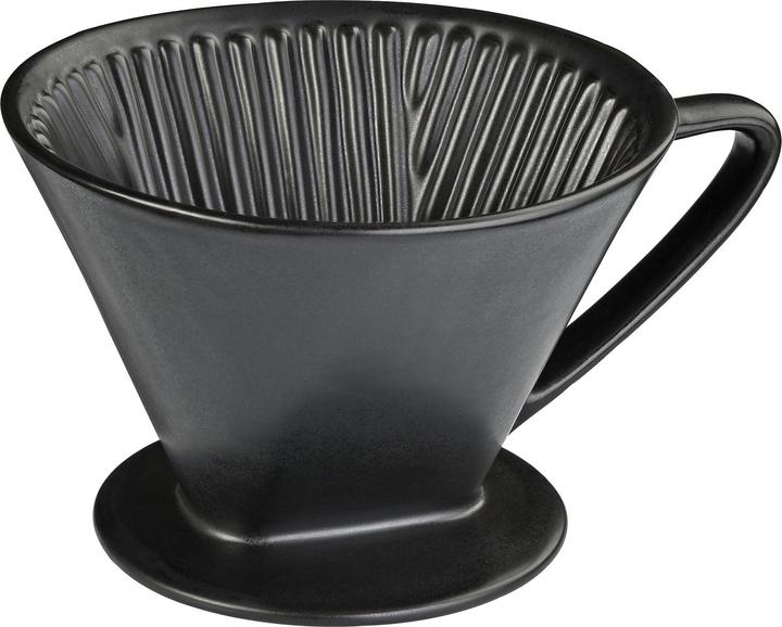 Cilio Coffee filter size 4 black matt