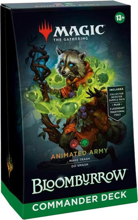 Magic the Gathering Magic : The Gathering Bloomburrow - Deck du commandant (Anglais, Pack de boosters)
