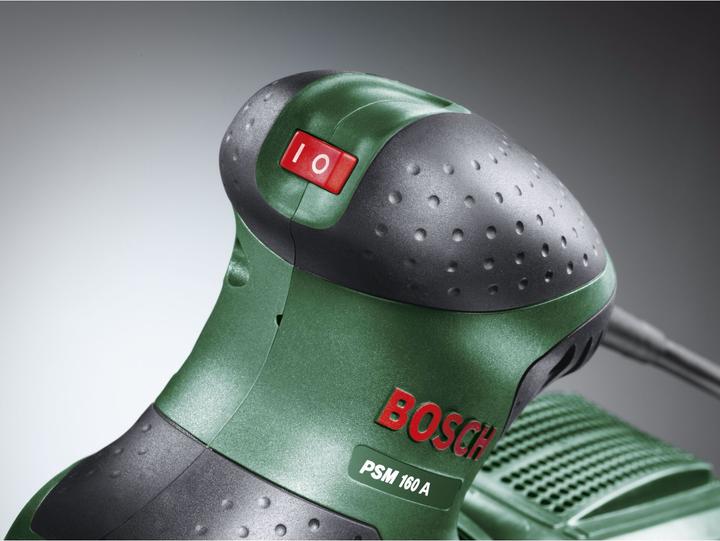 Image du produit Bosch Home & Garden PSM 160 A (Plateau de ponçage triangulaire, 160 W)