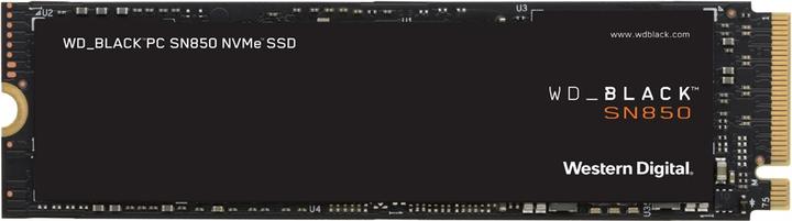 Produktbild WD Black SN850 mit Kühlkörper (1000 GB, M.2 2280)