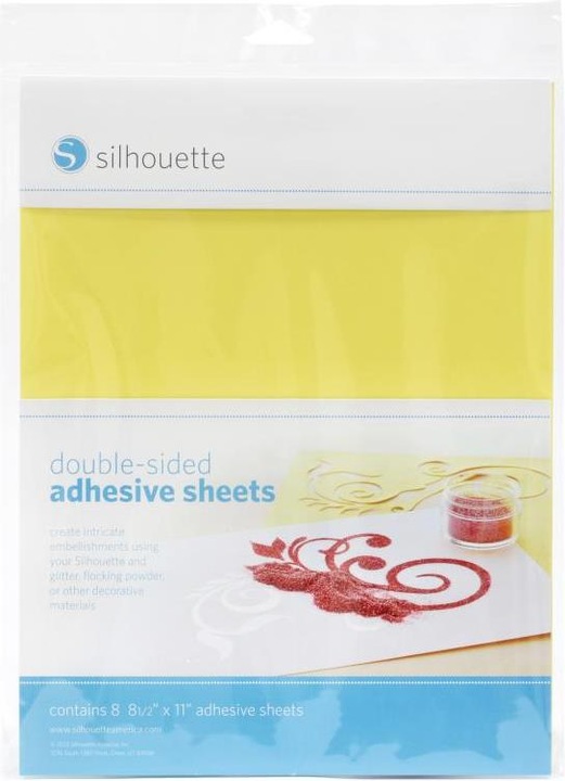 Actual product image Silhouette Double sided adhesive paper
