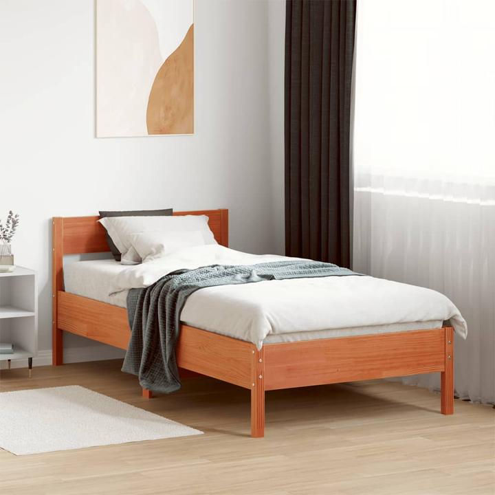 Actual product image vidaXL Bettgestell (75 x 190 cm)