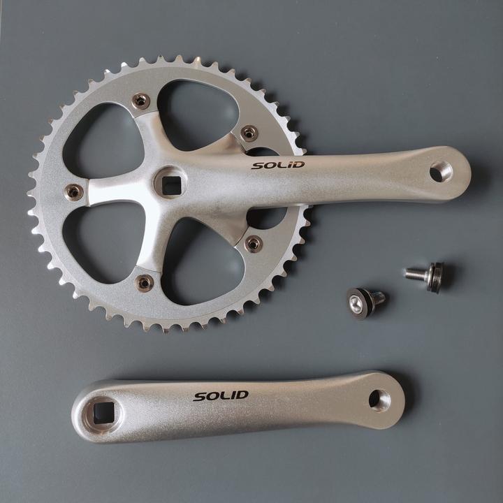 Produktbild Solid Track Kurbelsatz silber (170 mm)