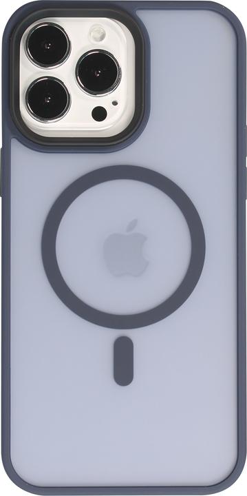 Image du produit PhoneLook Coque Jelly cover glass semi-transparente MagSafe Navy blue (Apple iPhone 13 Pro)