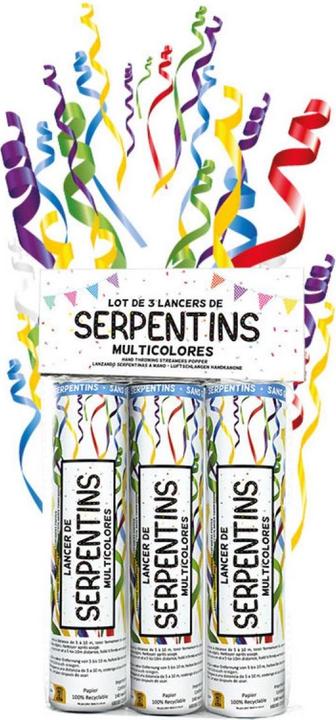 Image du produit Serpents Multicolore 3pcs (3 pcs)