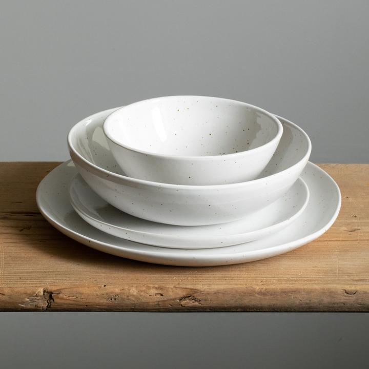 Actual product image Atelier Agave Tableware set complete 16-pieces Serra (16 pcs.)