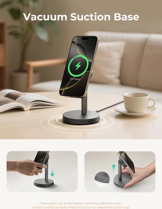 Produktbild Aukey Magnetic Wireless Charger (25 W)