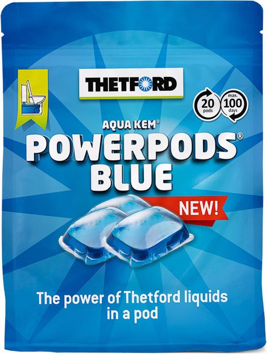 Image du produit Thetford PowerPods Blue, sachet de 20 pods