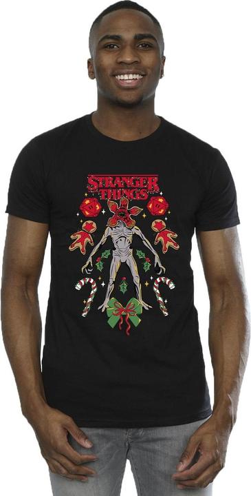 Produktbild Netflix Stranger Things Christmas Demogorgon TShirt (5XL)