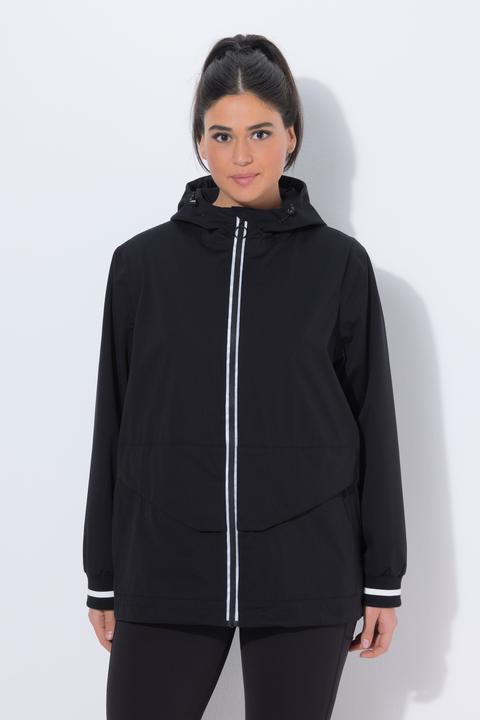 Actual product image Ulla Popken Reflective Detail Raincoat (54, 56)