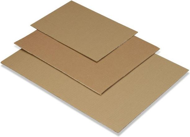Produktbild Brieger Wellkarton glatt braun 4mm