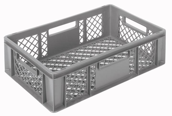 Immagine prodotto Linum Contenitore grigio 60x40x17cm Base e pareti perforate standard (40 cm)