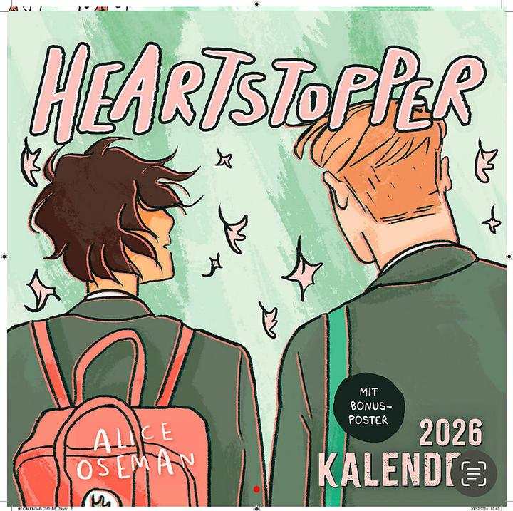 Produktbild Heartstopper Kalender 2026