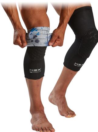 Produktbild McDavid Beinstulpe "Hexforce" (S, Knieschoner, Paar)