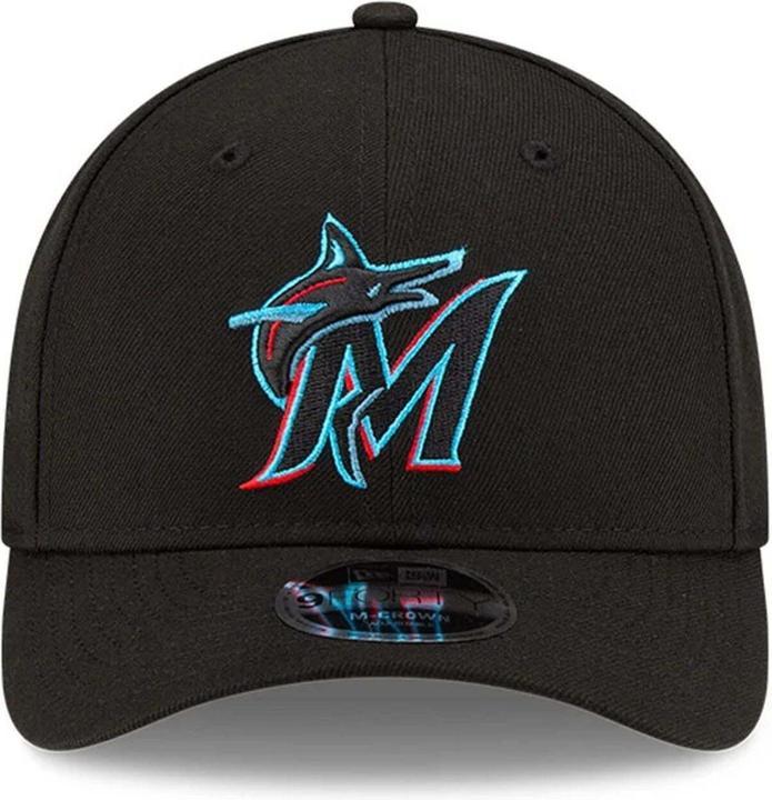 Actual product image New Era 9Forty M-Crow Cap - Authentic Miami Marlins