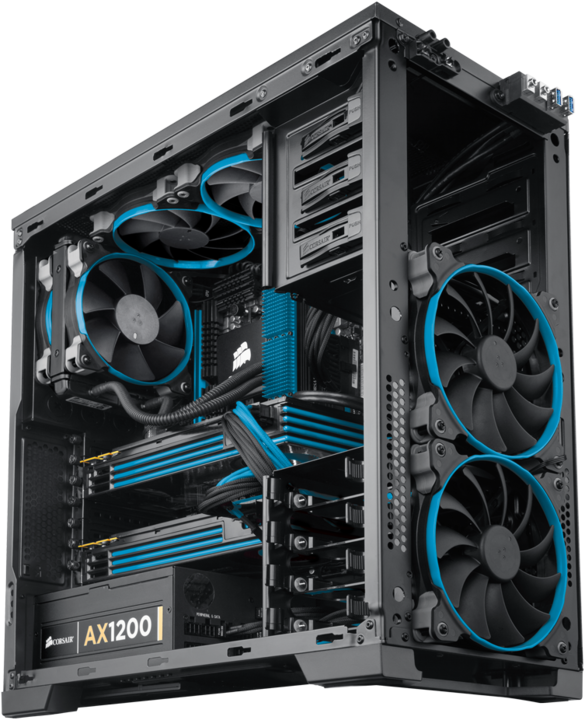 Produktbild Corsair SP120 PWM Quiet Edition High Static Pressure (120 mm, 2 x)