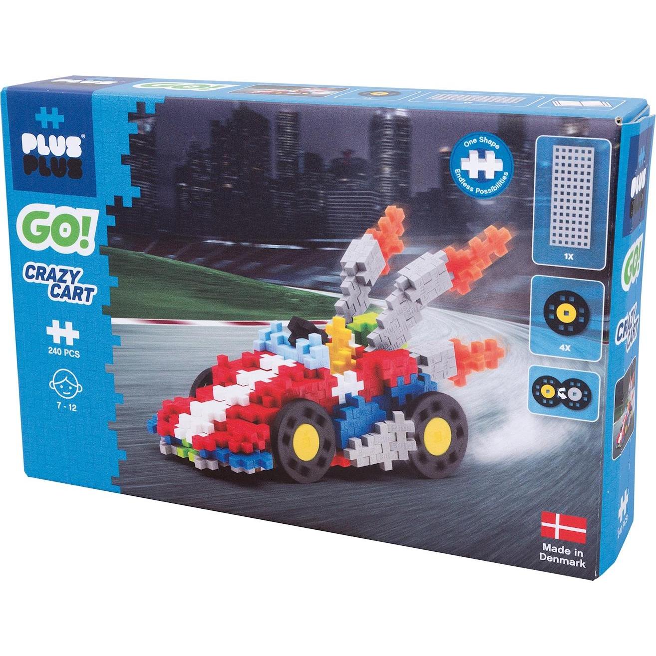 Thumbnail - Plus-Plus Crazy Cart Rennauto