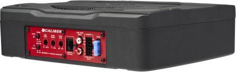 Actual product image Caliber Underseat Car Subwoofer met Versterker RCA Input Max 500 Watt 100 Watt RMS 8 Inch Woofer (BC121US) (500 W)
