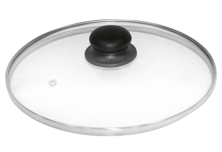 Actual product image Axentia Glass lid, with stainless steel rim, Ø 20 cm (20 cm, Metal, Glass)