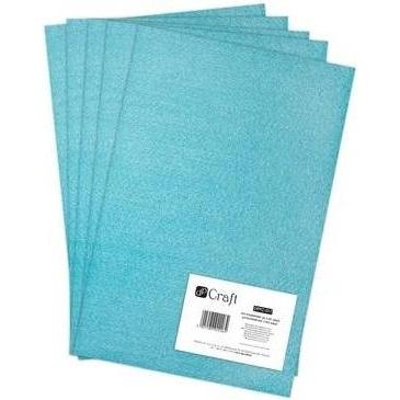 DP Craft A4-Aqua-Polyesterfilz, 5 Stück