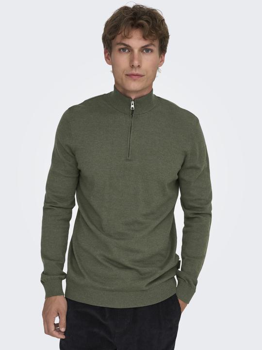 Produktbild Only & Sons Normal geschnitten Rundhalsausschnitt Pullover Strickpullover (S)