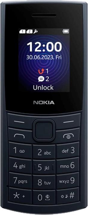 Nokia 110 4G (2023) Blue (1.80", 0.10 Mpx, 4G)