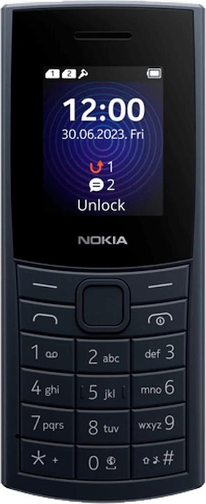 Nokia 110 4G (2023) Bleu (1.80", 0.10 Mpx, 4G)
