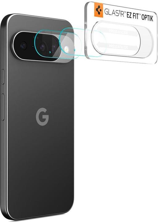 Produktbild Spigen - Optik.tR Camera Glass (2 pack) - Google Pixel 10 - Crystal Clear (2 Stk., Google Pixel 10)